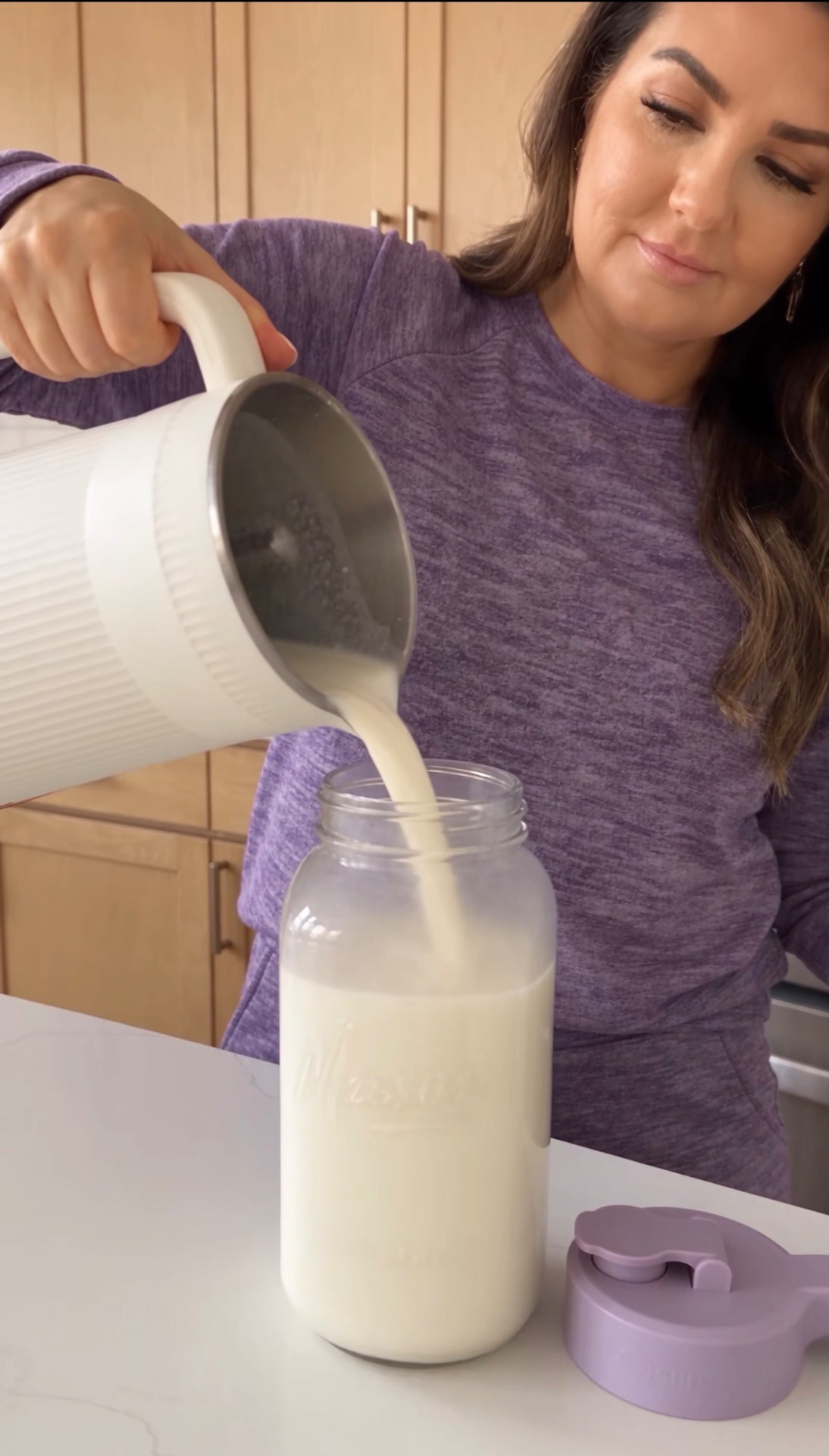 Fresh Homemade Nut Milk