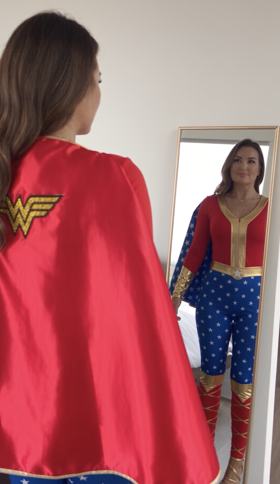 Halloween Try-On: Wonder Woman Costume